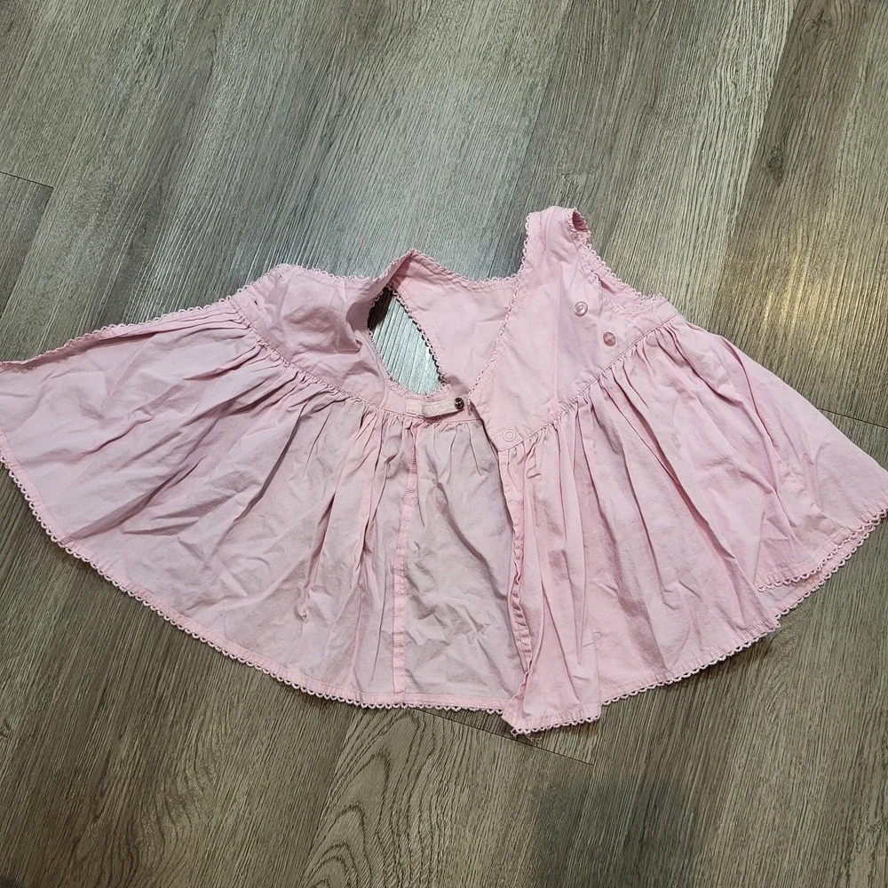 Vintage Y2K Children's Place Baby Pink Dress Size 0-3 Months